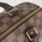 Louis Vuitton Speedy 30 Handbag Damier Brown — view 6