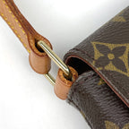 Louis Vuitton Musette Salsa Shoulder Bag Short Monogram Brown — view 4