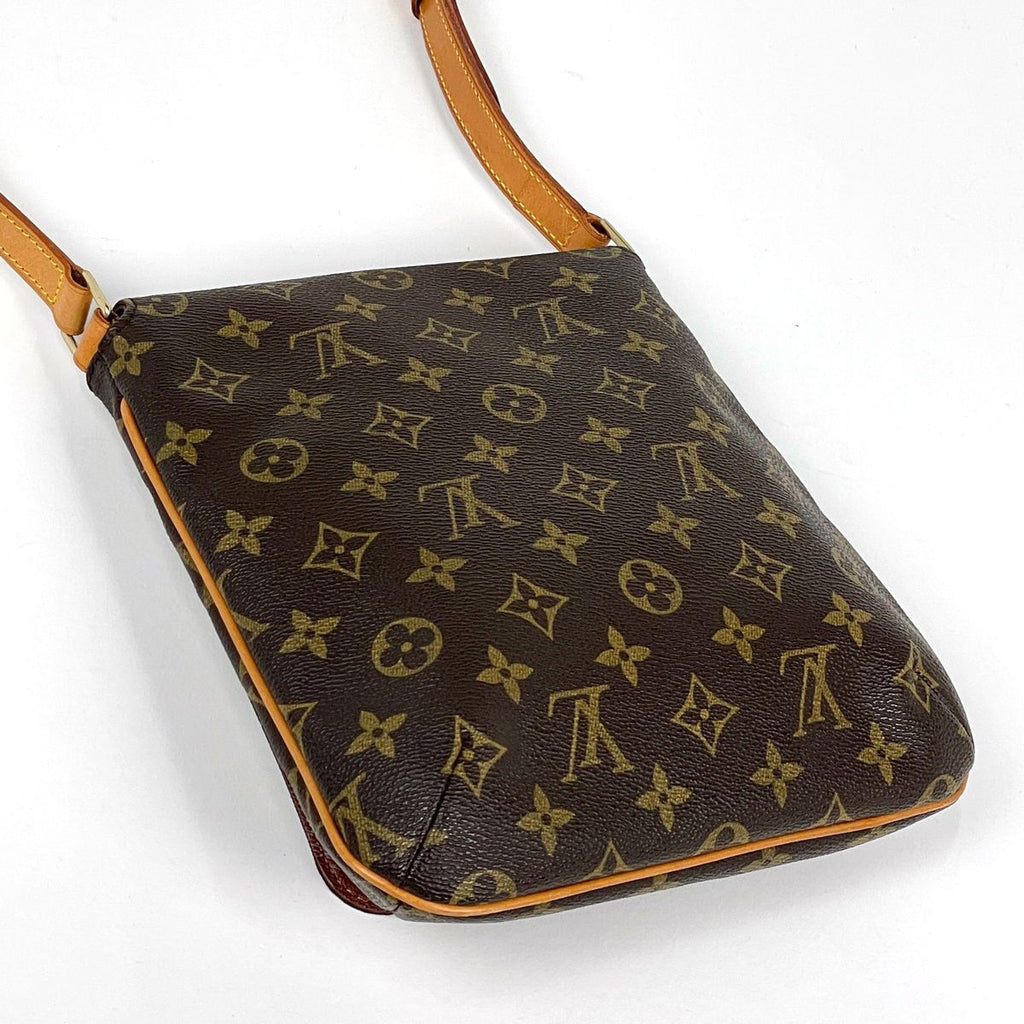 Louis Vuitton Musette Salsa Shoulder Bag Short Monogram Brown — view 2