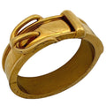 Hermes Scarf Ring Book Rousselier Gold Plated