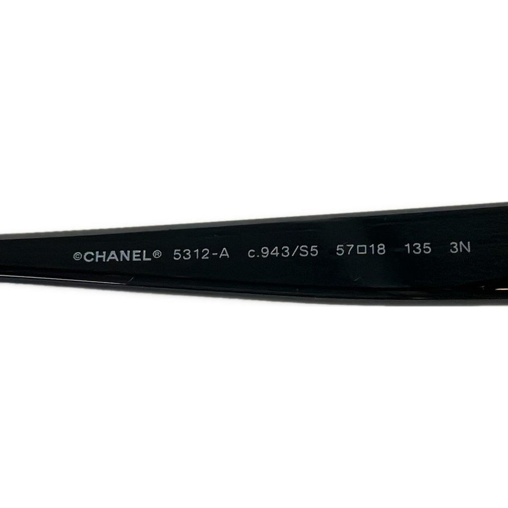 Chanel Sunglasses Brown Black Beige CC Logo Eyewear — view 4