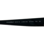 Chanel Sunglasses Brown Black Beige CC Logo Eyewear — view 4