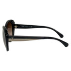 Chanel Sunglasses Brown Black Beige CC Logo Eyewear — view 2