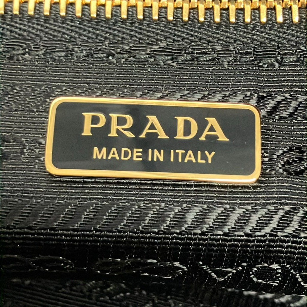 Prada Pouch Ivory Pink Multi Surfing Pattern — view 5