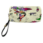 Prada Pouch Ivory Pink Multi Surfing Pattern — view 3