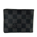 Louis Vuitton Billfold Damier Graphite Portefeuille Calf Wallet