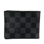 Louis Vuitton Billfold Damier Graphite Portefeuille Calf Wallet