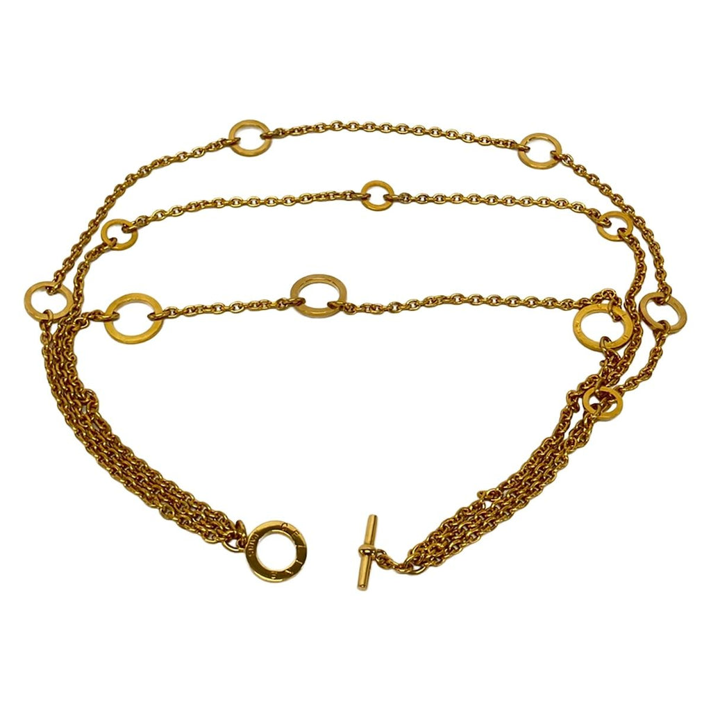 Celine Belt Gold Chain Circle — view 5