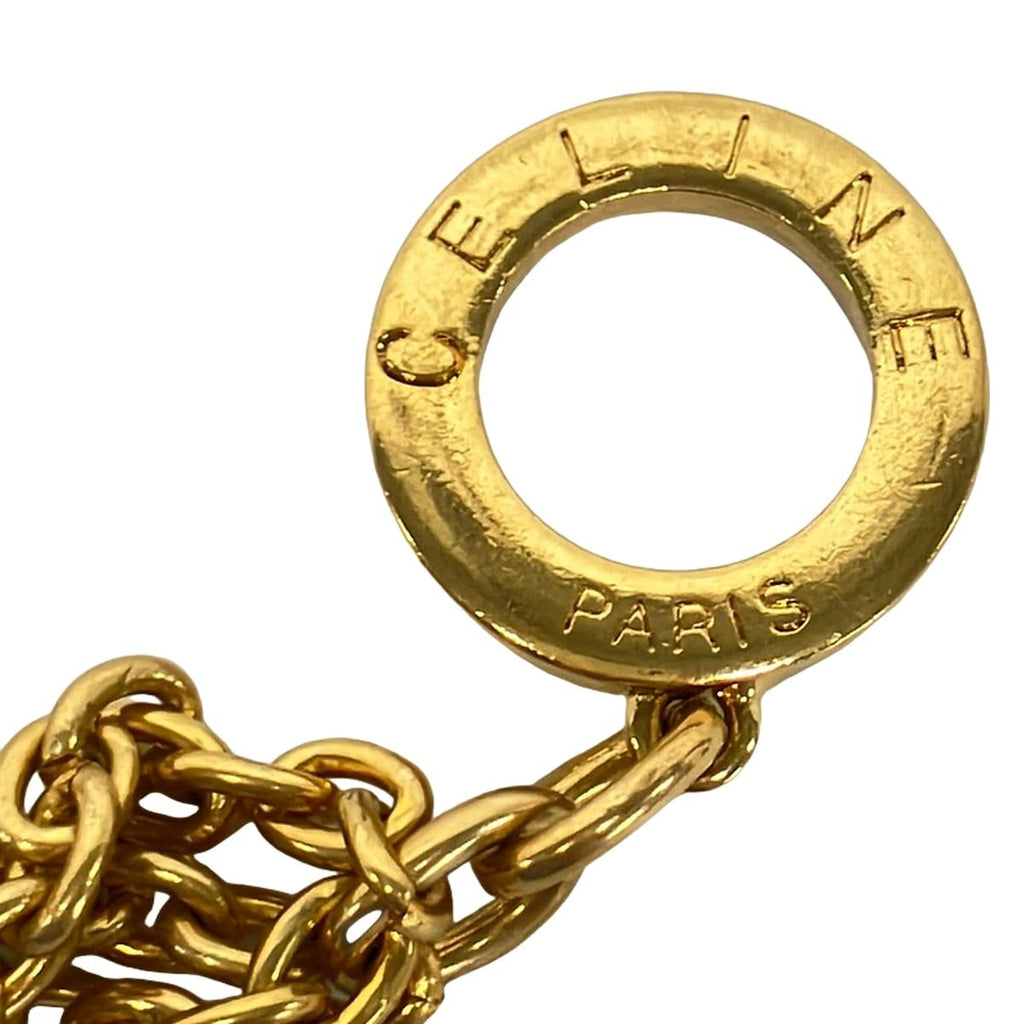 Celine Belt Gold Chain Circle — view 3