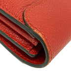 Louis Vuitton Wallet Monogram Empreinte Portefeuille Pont Neuf Cerise Leather — view 9
