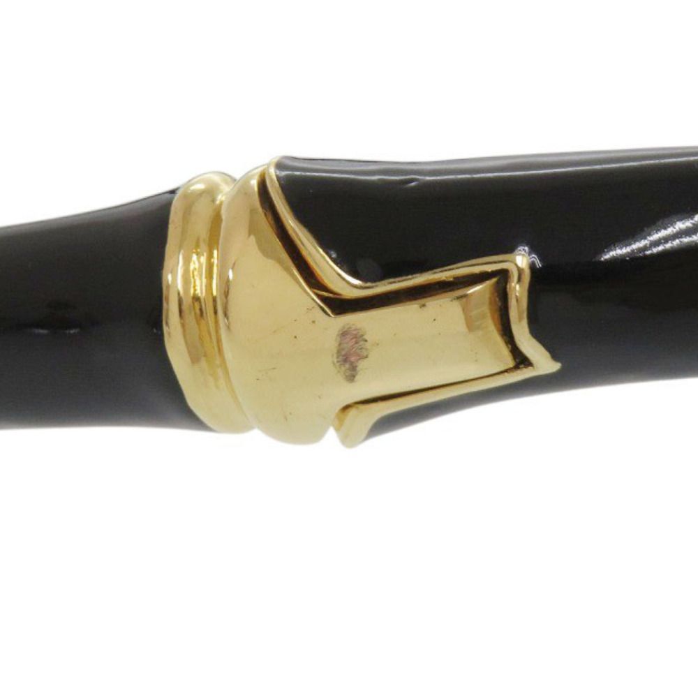 Gucci Bamboo Metal Black Choker Necklace — view 7
