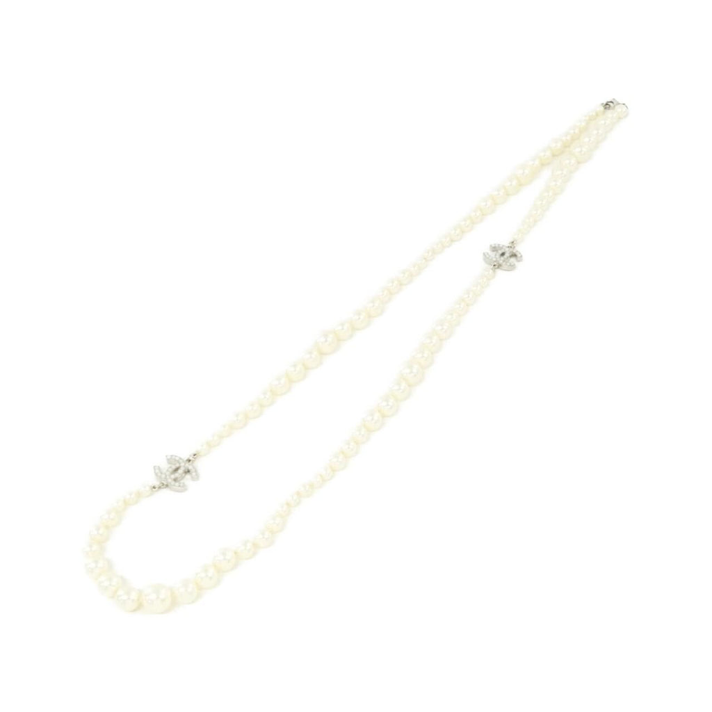 Chanel Necklace Silver — view 2