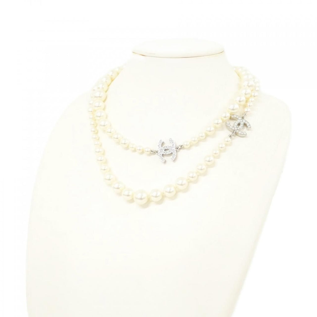 Chanel Necklace Silver — view 6