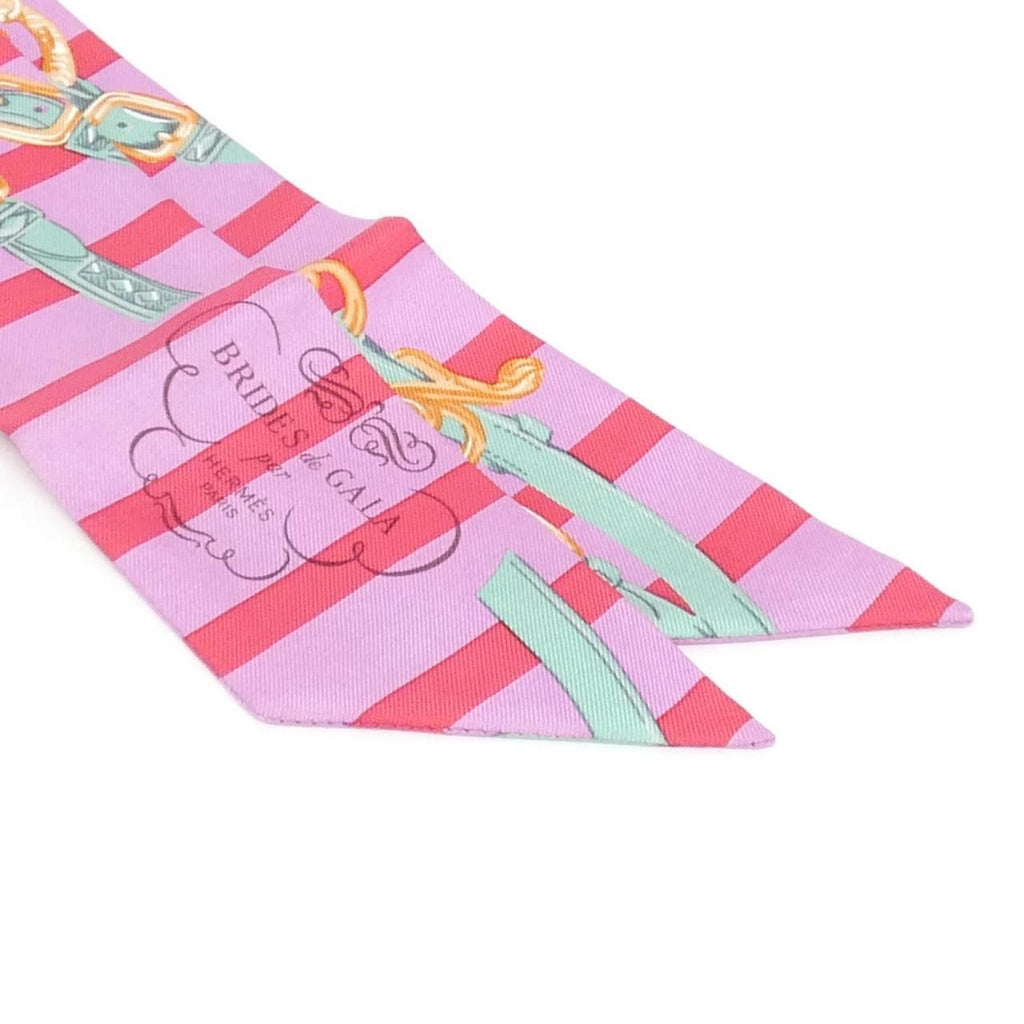 Hermes Brides de Gala Bayadere Twilly Scarf — view 2