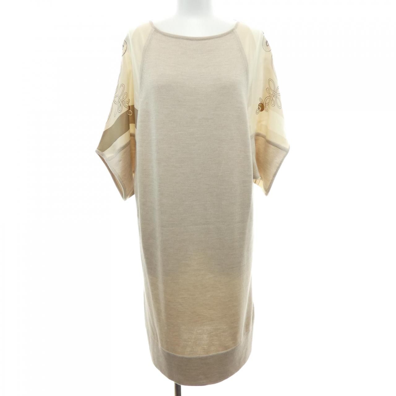 Hermes Dress Beige
