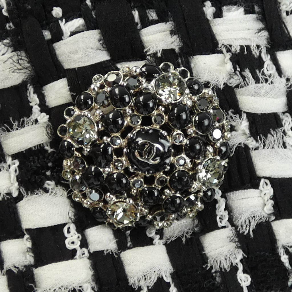Chanel Collarless Jacket Black — view 7