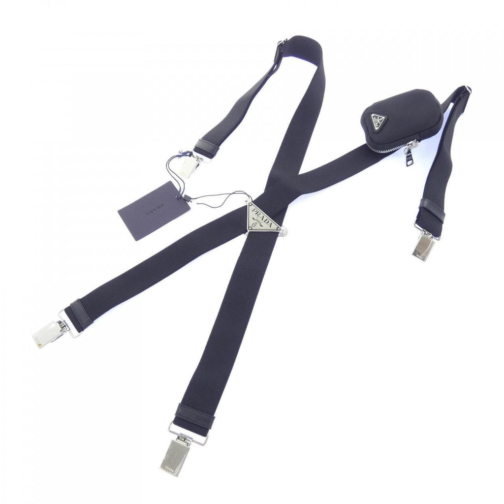 Prada Suspenders Black