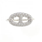 Hermes Ronde Ring White Gold — view 2