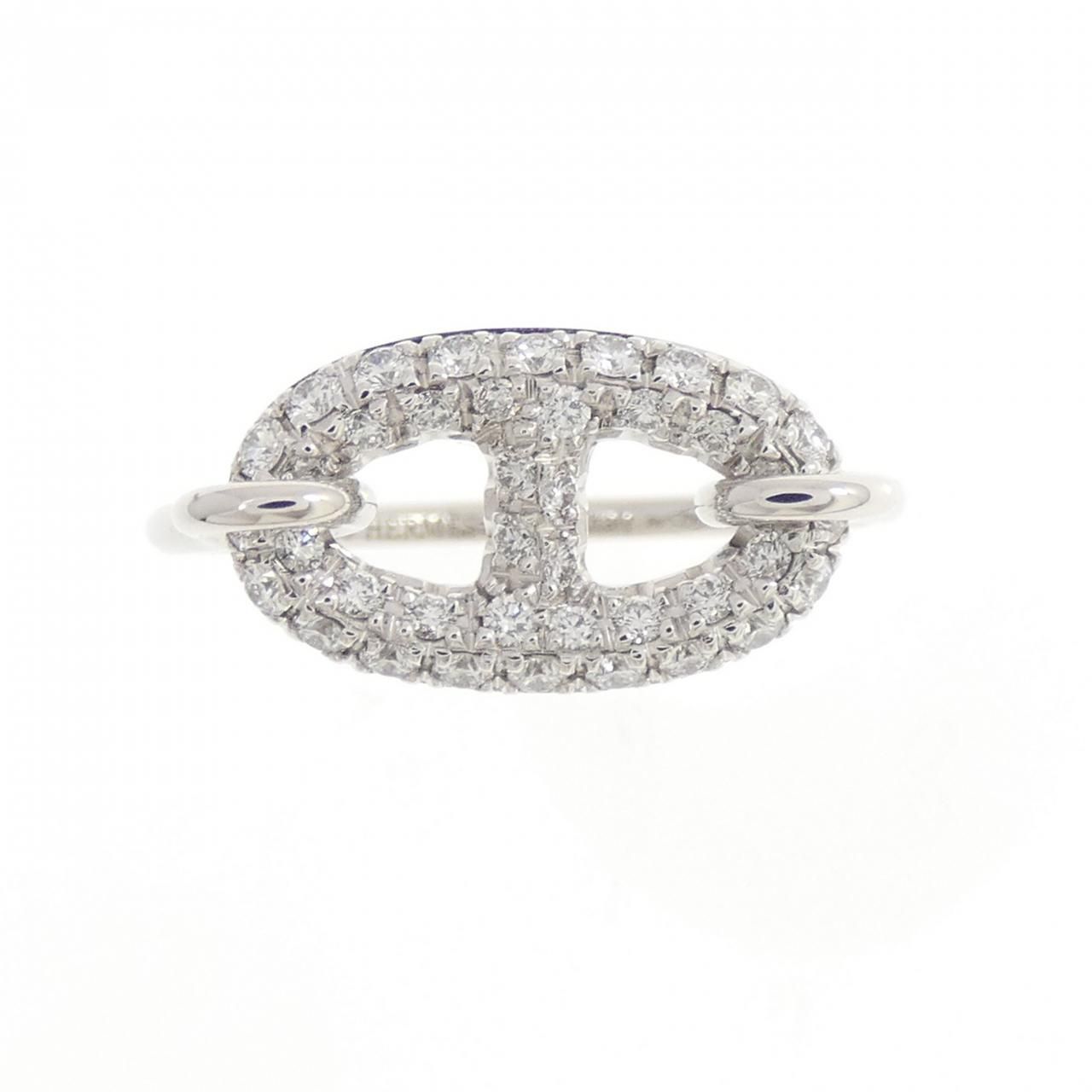 Hermes Ronde Ring White Gold — view 2