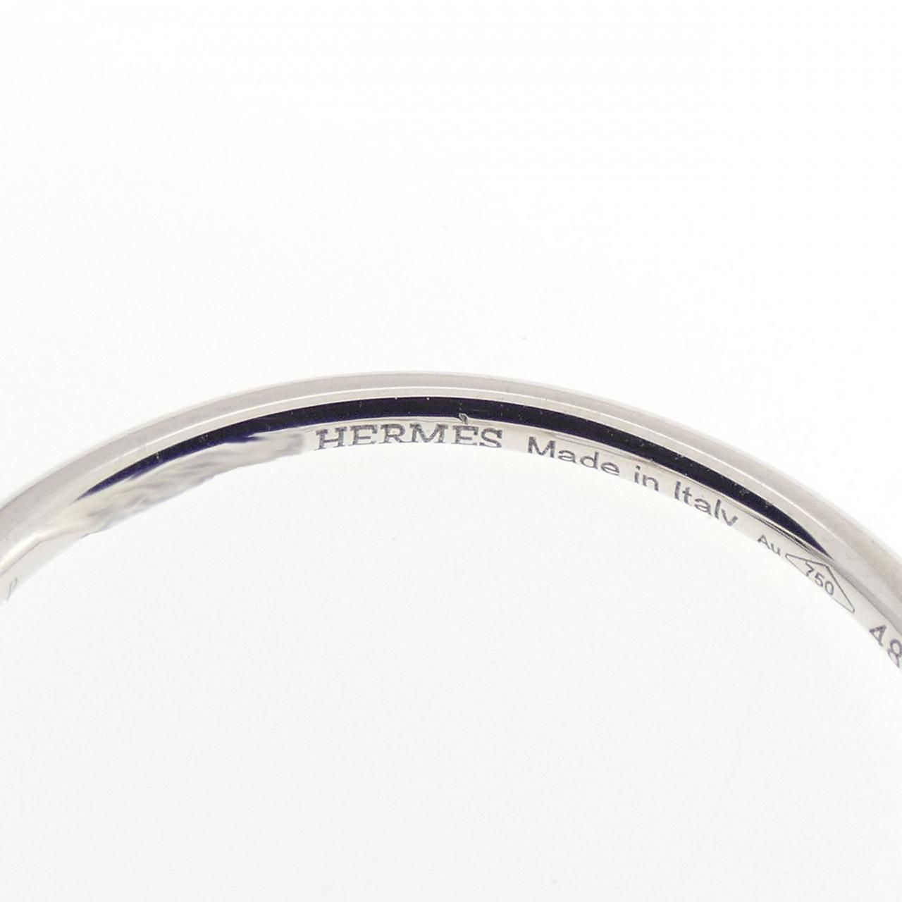 Hermes Ronde Ring White Gold — view 4