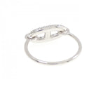 Hermes Ronde Ring White Gold — view 3