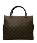 Gucci Handbag Bamboo Brown