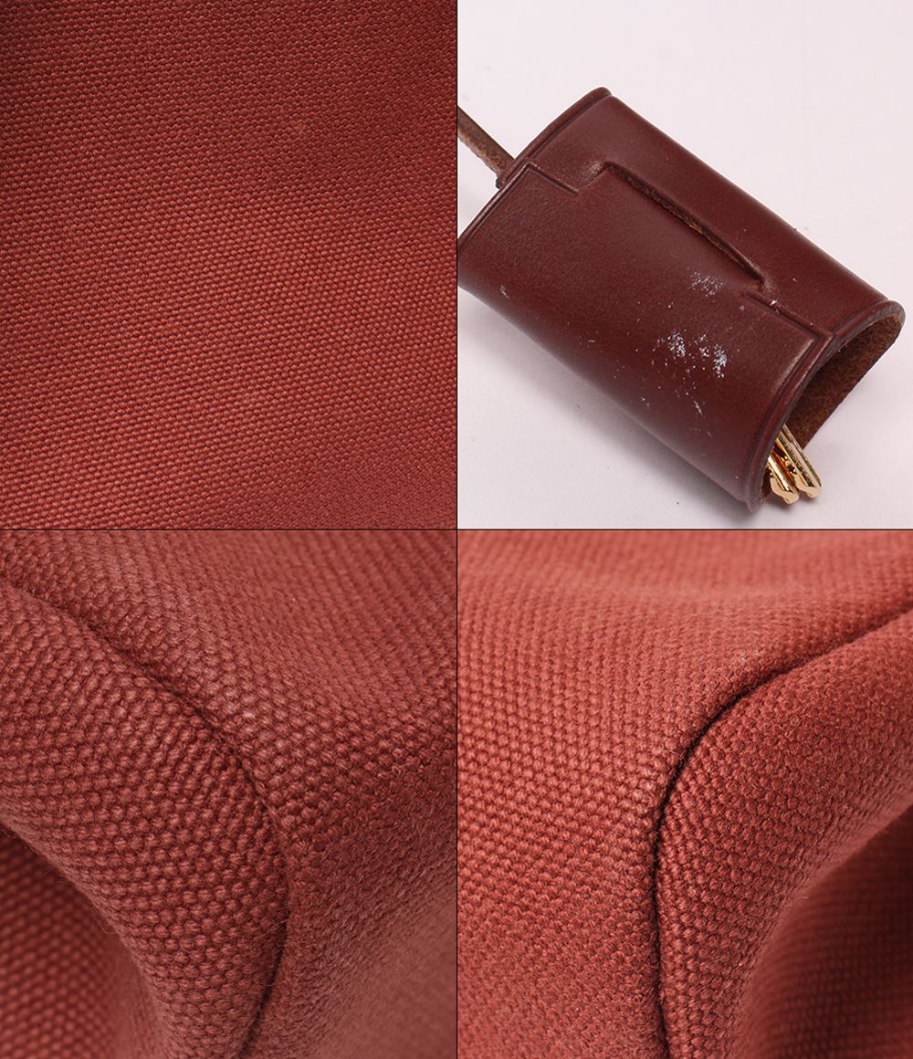 Hermes 2-Way Shoulder Bag Gold Herbag PM — view 7