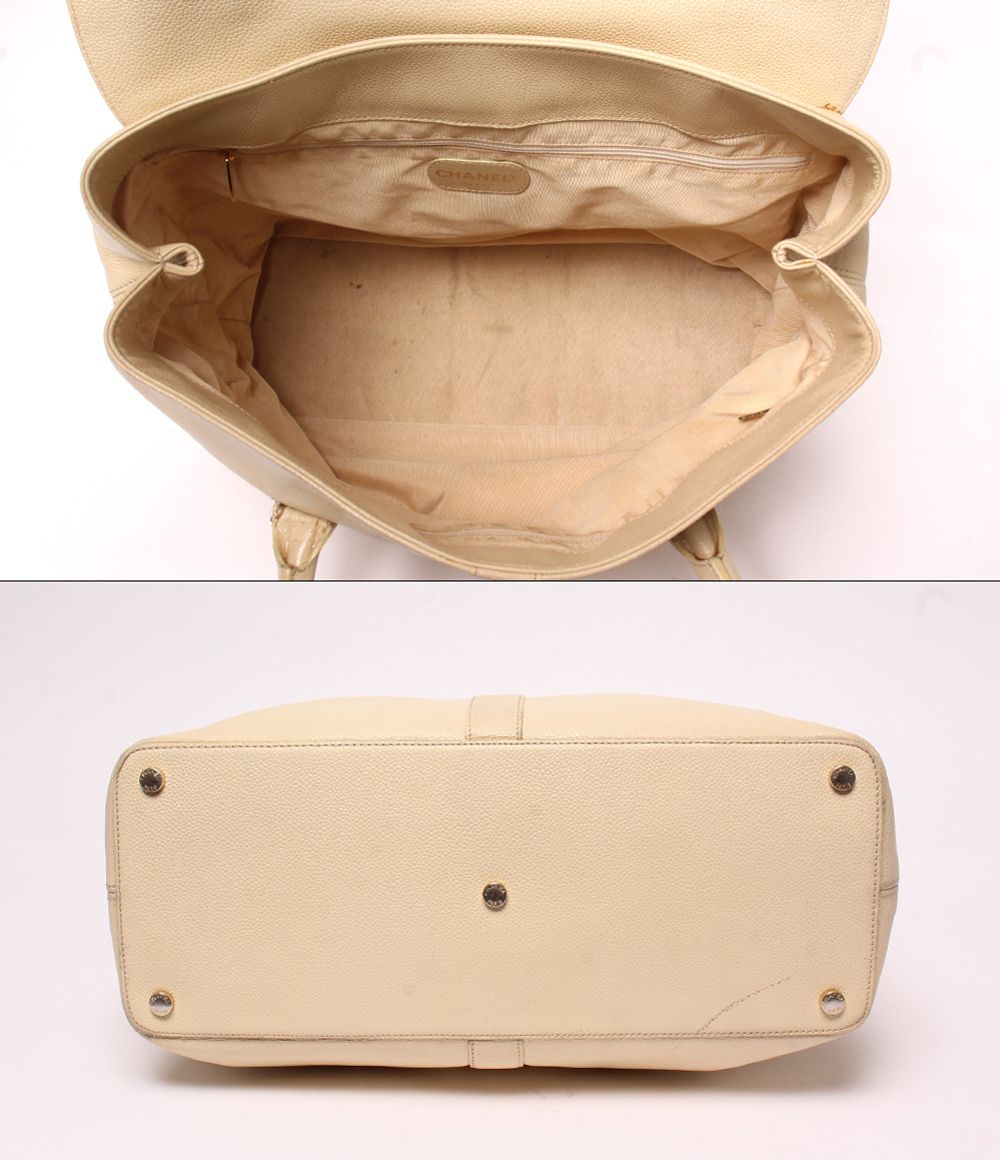 Chanel Tote Shoulder Gold — view 4