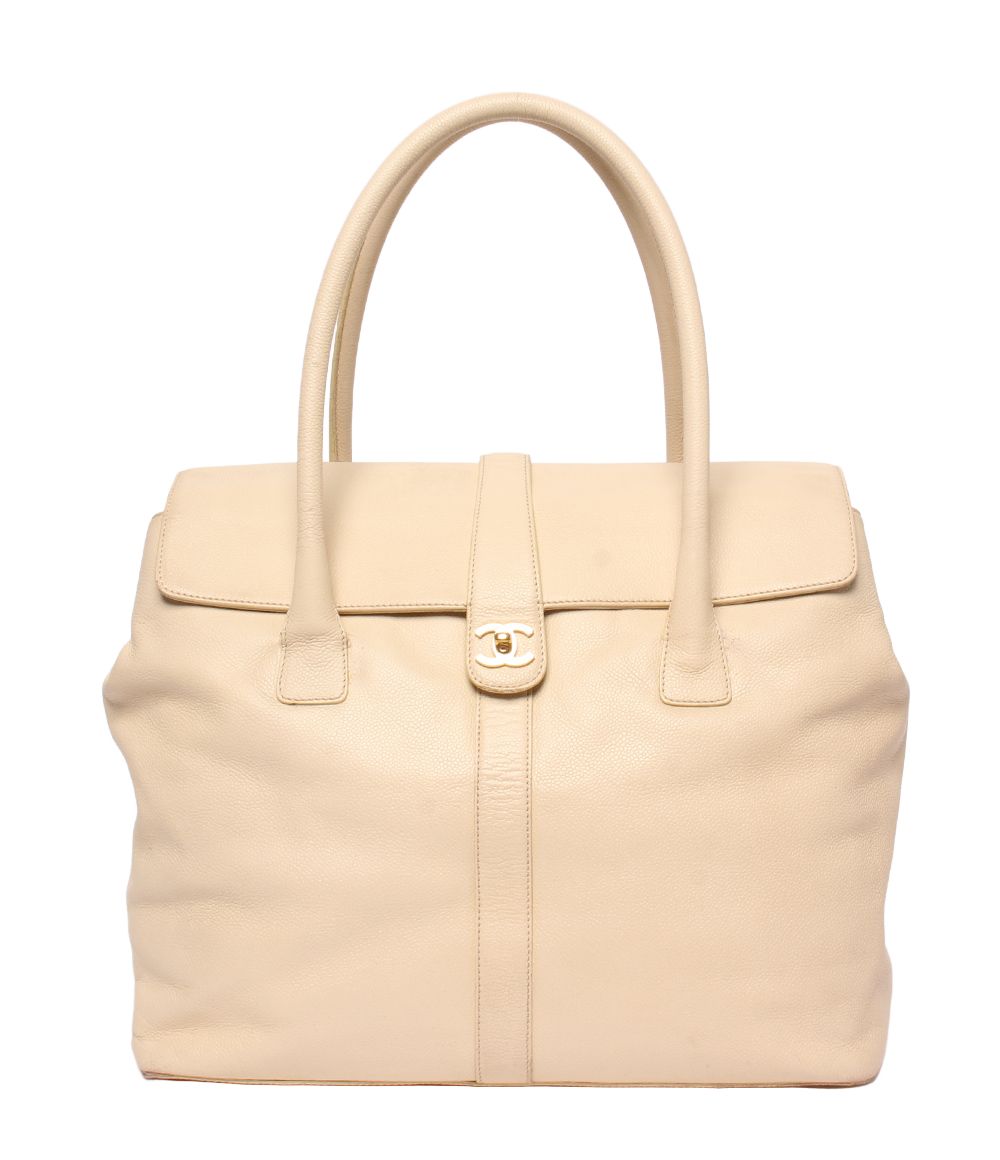 Chanel Tote Shoulder Gold