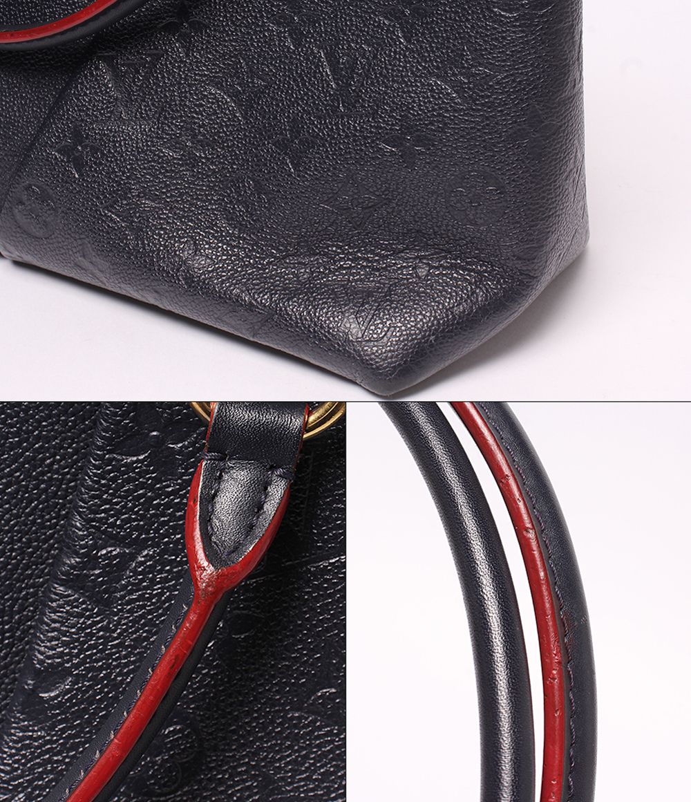 Louis Vuitton 2-Way Tote Shoulder Bag Crossbody MM Monogram Empreinte — view 7