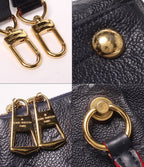 Louis Vuitton 2-Way Tote Shoulder Bag Crossbody MM Monogram Empreinte — view 6