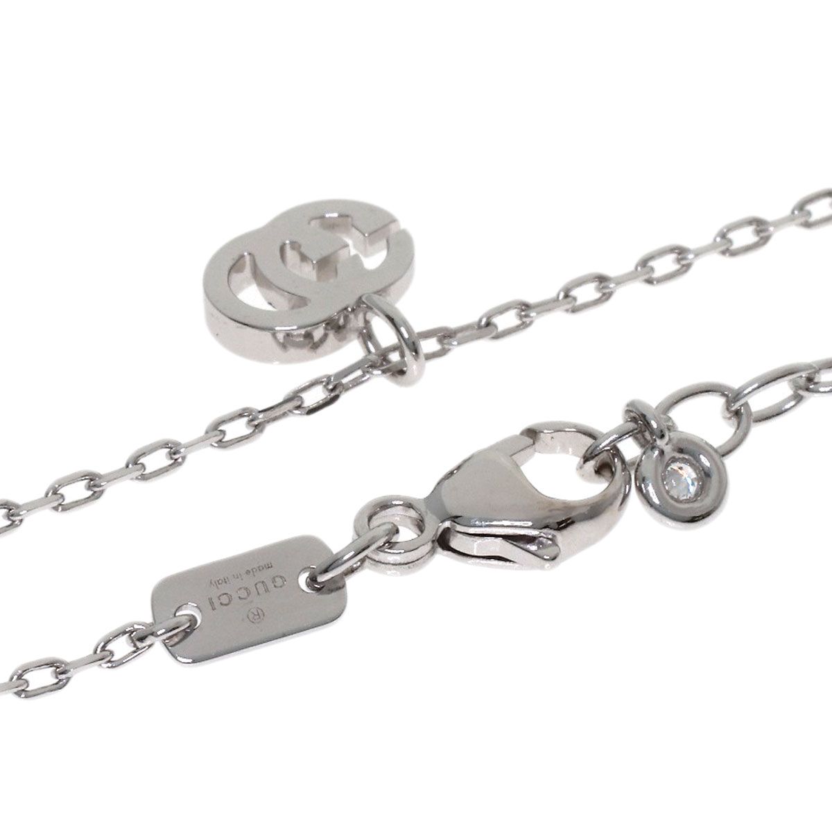 Gucci Double Necklace 18k White Gold — view 2