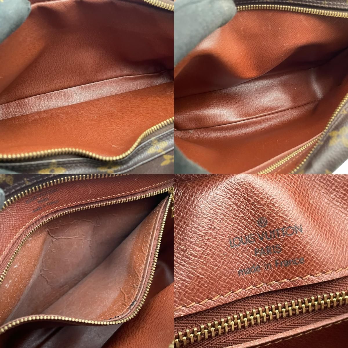 Louis Vuitton Monogram Nile Shoulder Bag Crossbody Cross Body Leather Brown Gold — view 8
