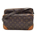 Louis Vuitton Monogram Nile Shoulder Bag Crossbody Cross Body Leather Brown Gold — view 2