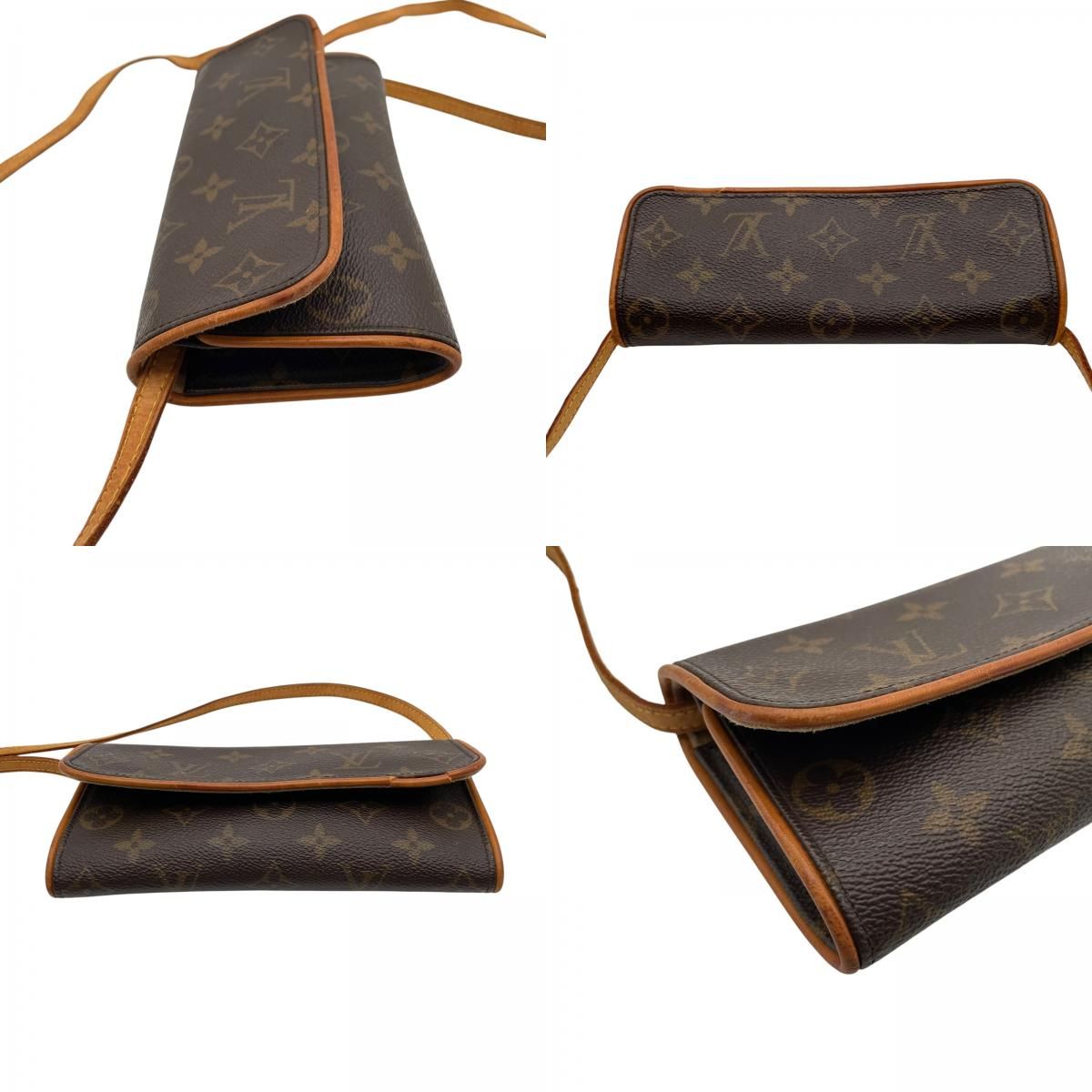 Louis Vuitton Monogram Pochette Twin GM Shoulder Bag Crossbody Cross Body — view 7