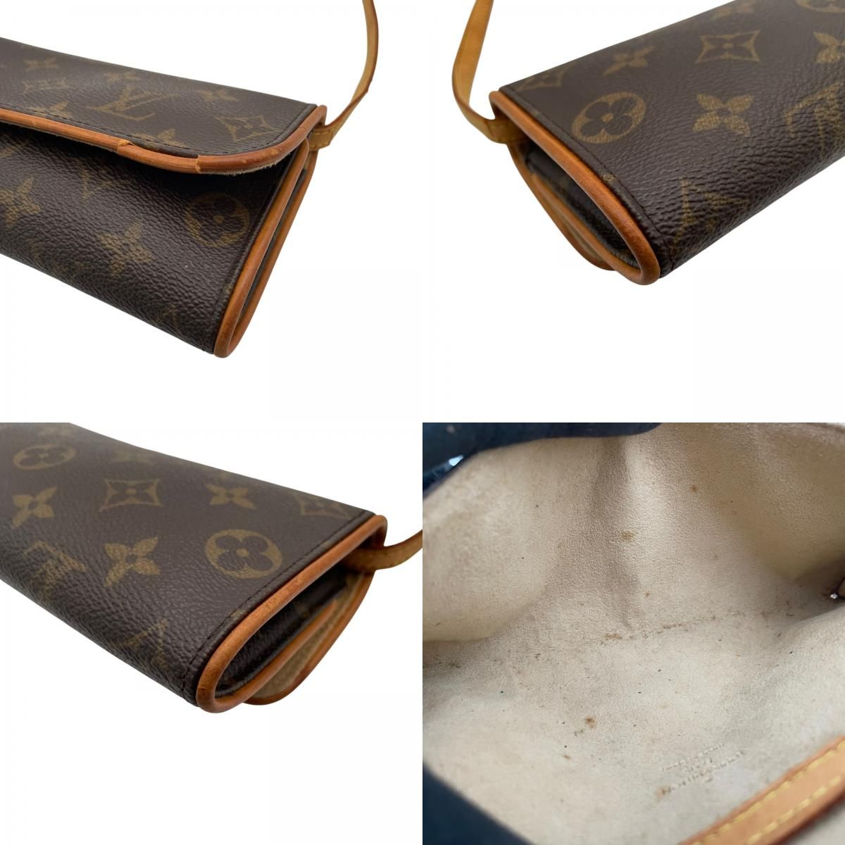 Louis Vuitton Monogram Pochette Twin GM Shoulder Bag Crossbody Cross Body — view 8