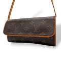 Louis Vuitton Monogram Pochette Twin GM Shoulder Bag Crossbody Cross Body
