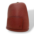 Louis Vuitton Epi Backpack Purse Leather Brown Gold Woman U6