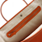 Hermes Garden Party PM Country Capucines Orange T Tote — view 8