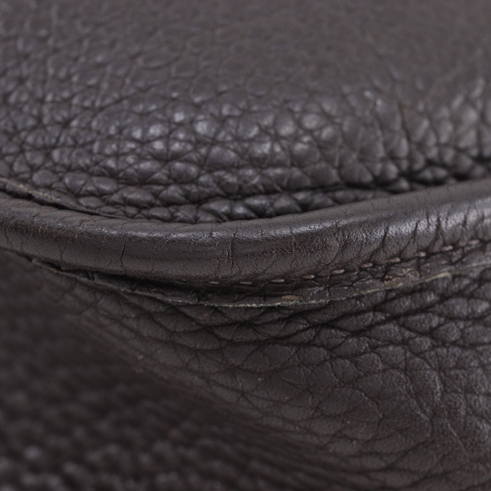 Hermes Evelyne Taurillon Clemence Brown Shoulder — view 4