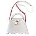 Louis Vuitton Capucines Shoulder Bag Mini Capuchel White Pink Leather Crossbody