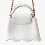 Louis Vuitton Capucines Shoulder Bag Mini Capuchel White Pink Leather Crossbody — view 3
