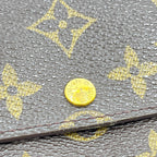 Louis Vuitton Monogram Portefeuille Sarah Wallet Brown — view 4