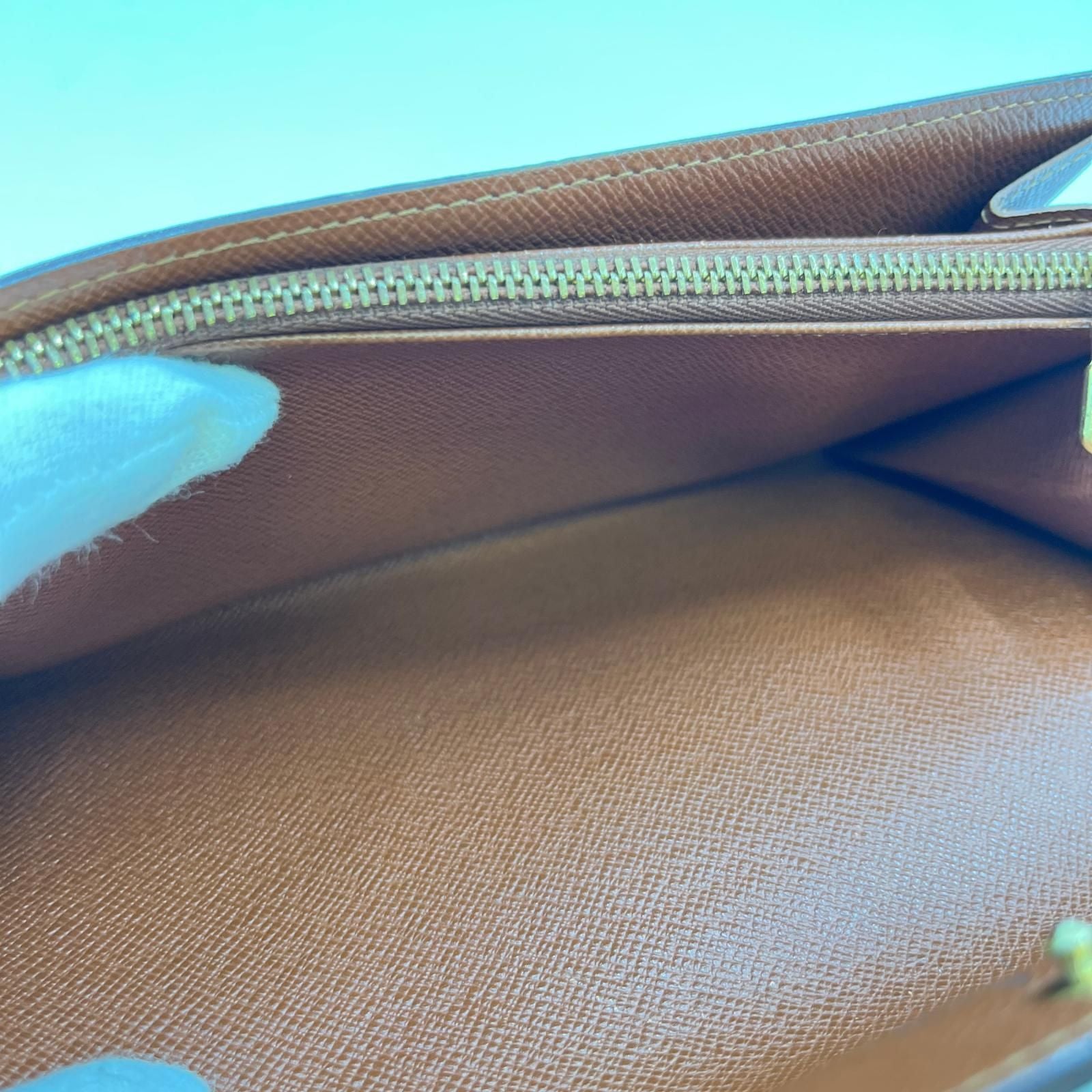 Louis Vuitton Monogram Portefeuille Sarah Wallet Brown — view 9