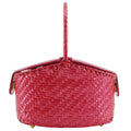 Fendi Basketbag Vintage Straw Handbag