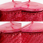 Fendi Basketbag Vintage Straw Handbag — view 9