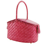 Fendi Basketbag Vintage Straw Handbag — view 2