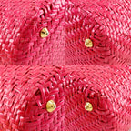 Fendi Basketbag Vintage Straw Handbag — view 4