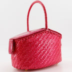 Fendi Basketbag Vintage Straw Handbag — view 3