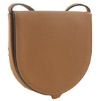 Loewe Heel Pouch Mini Anagram Pochette Leather Brown Shoulder — view 3